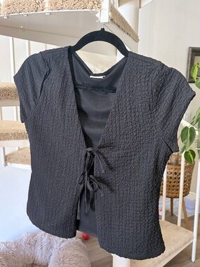 Tie-Front Top from Abercrombie & Fitch